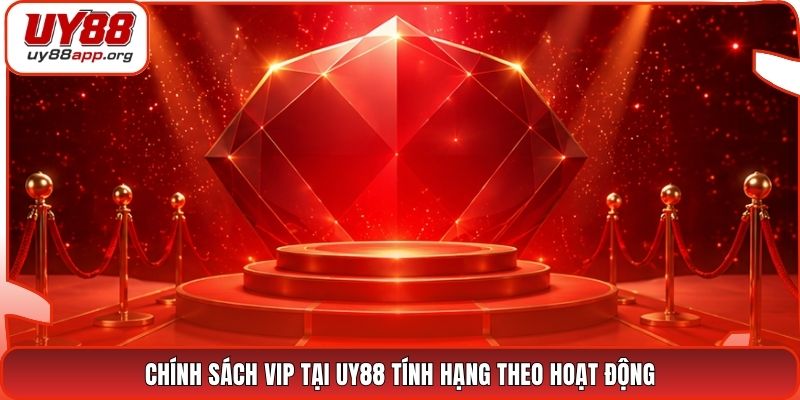 Chính sách VIP tại UY88 tính hạng theo hoạt động