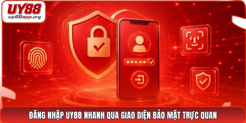 Đăng nhập UY88 nhanh qua giao diện bảo mật trực quan