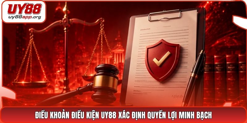 Điều khoản điều kiện UY88 xác định quyền lợi minh bạch