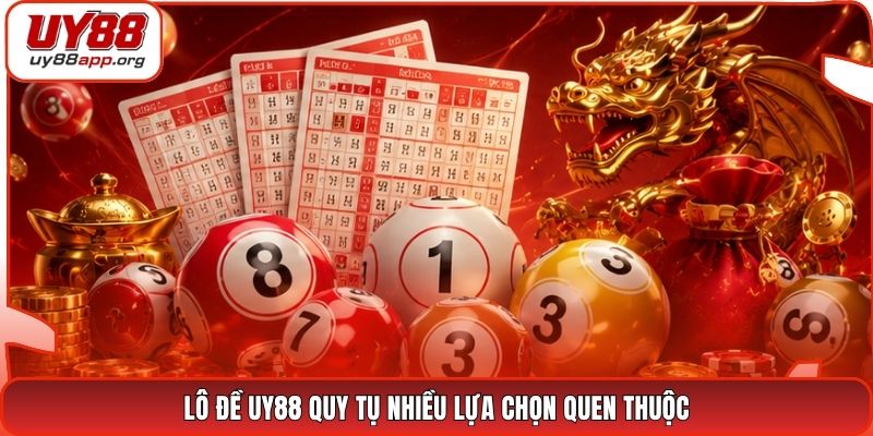 Lô đề UY88 quy tụ nhiều lựa chọn quen thuộc