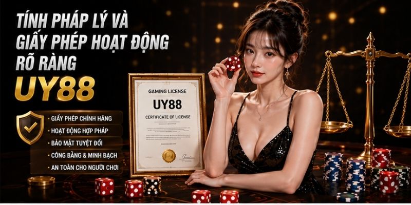 Tính pháp lý và giấy phép hoạt động rõ ràng