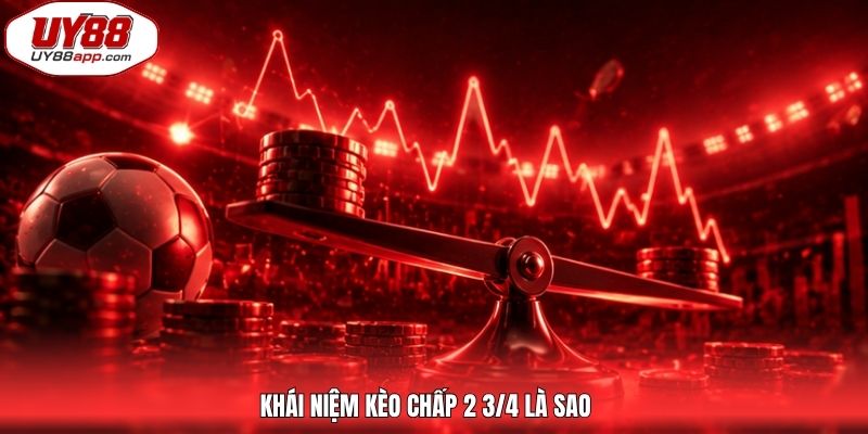 Khái niệm kèo chấp 2 3/4 là sao